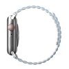 UNIQ pasek Revix Apple Watch Series1/2/3/4/5/6/7/8/9/SE/SE2/Ultra/Ultra 2 42/44/45/49mm. Reversible Magnetic biały-niebieski/whi